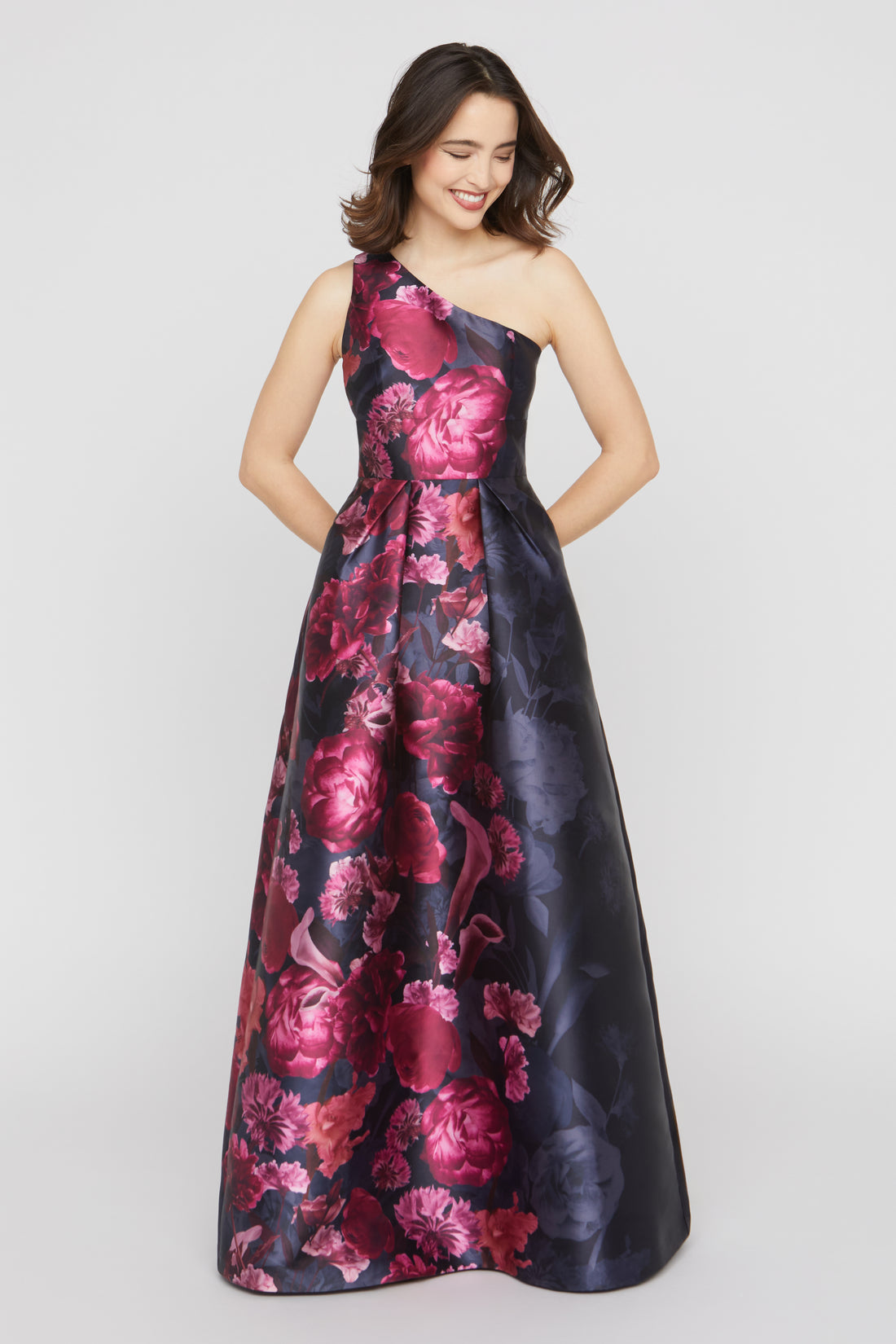 Dianna One Shoulder Gown