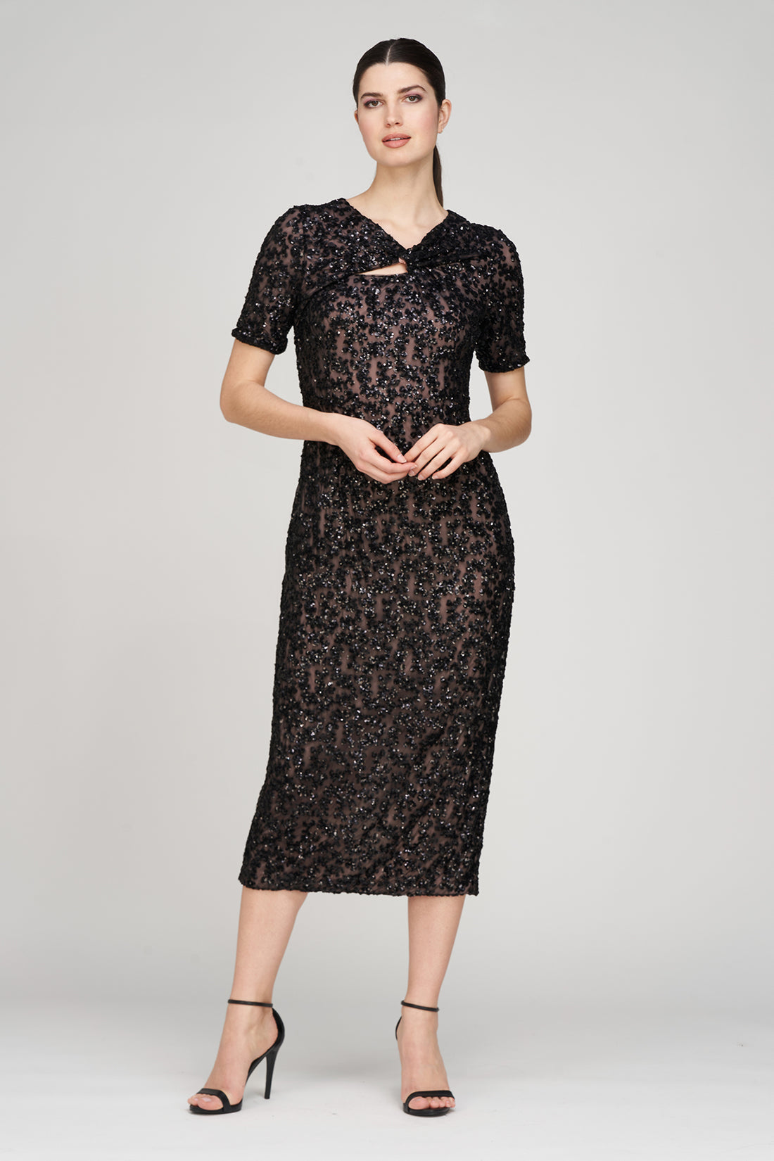 Farrah Tea Length Dress