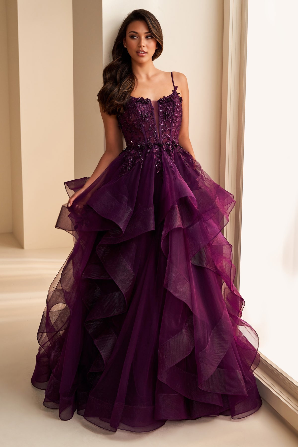 I Feel Pretty Layered Ballgown