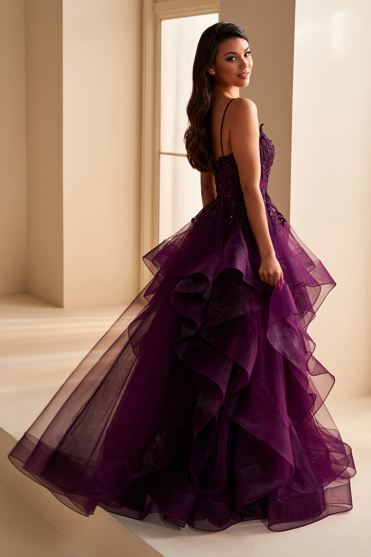 I Feel Pretty Layered Ballgown