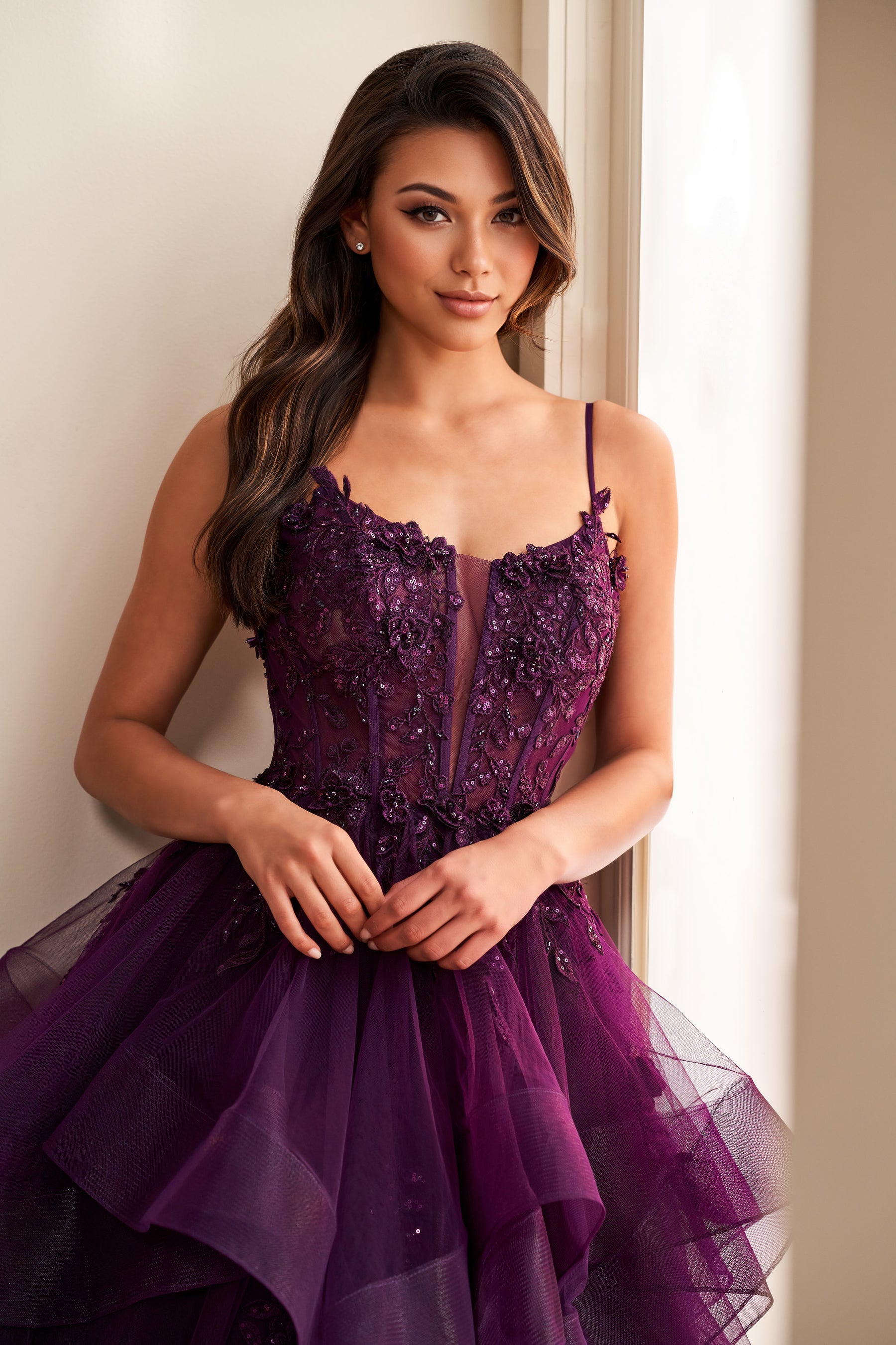 I Feel Pretty Layered Ballgown