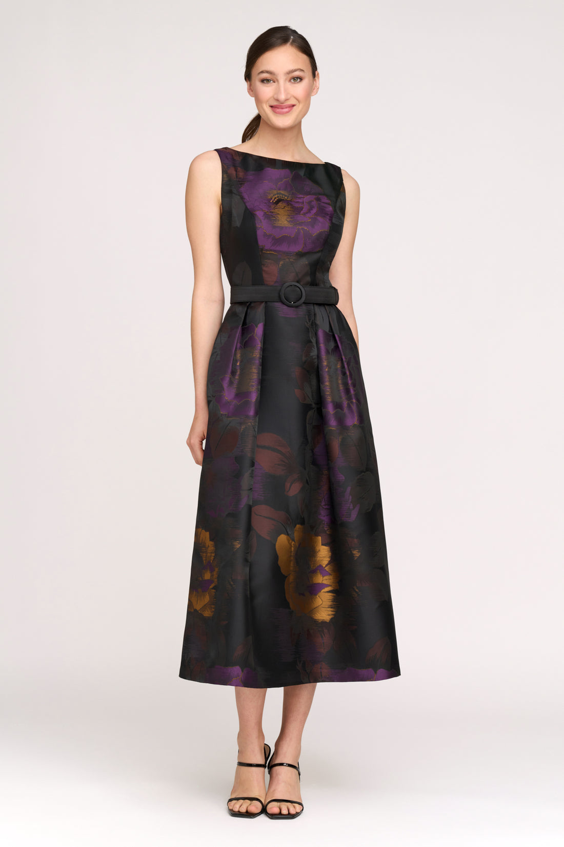 Ilsa Raven Tea Length Dress