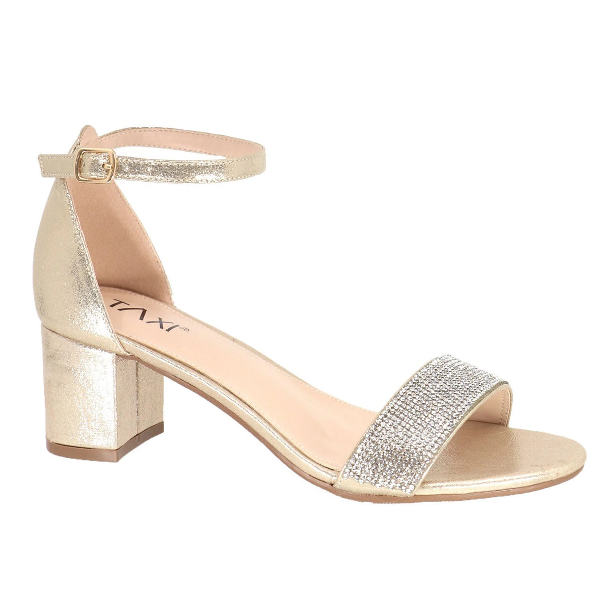 Macy Champagne Dressy Shoe
