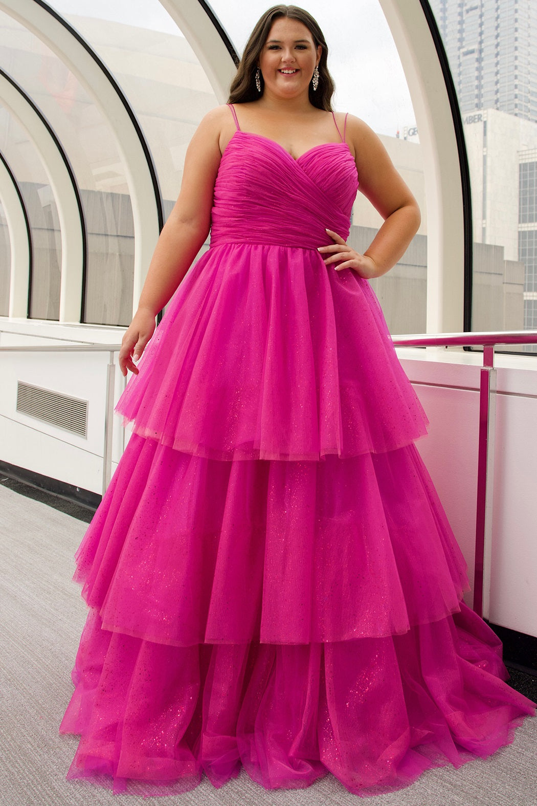 Top Tier Ballgown in Curvy