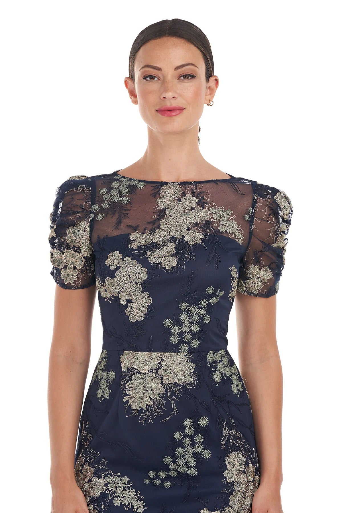 Hope Flounce Tea Length Dress