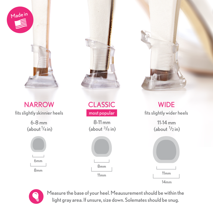 Solemates Clear Heel Protectors