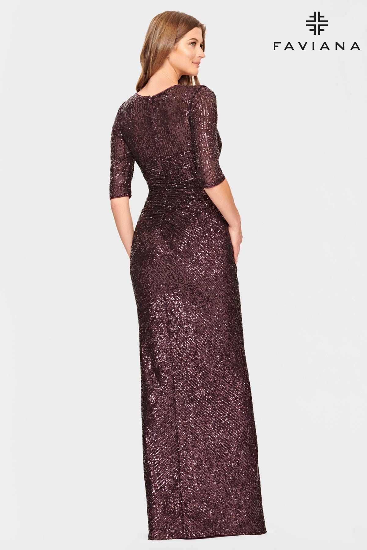 Sweetheart Sequin Gown