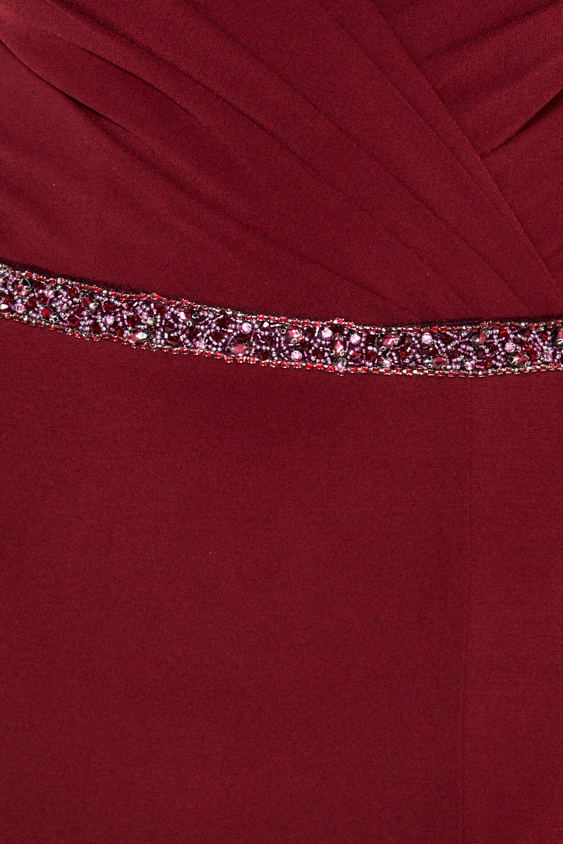 Timeless Ruched Bodice Fit and Flare Gown