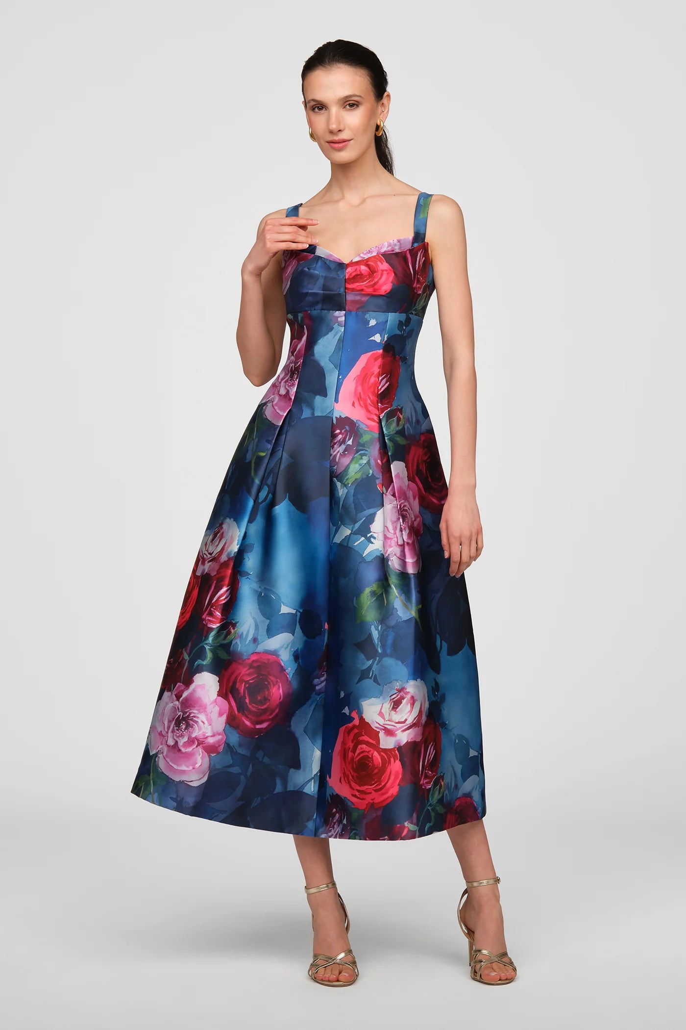Adria Tea Length Dress