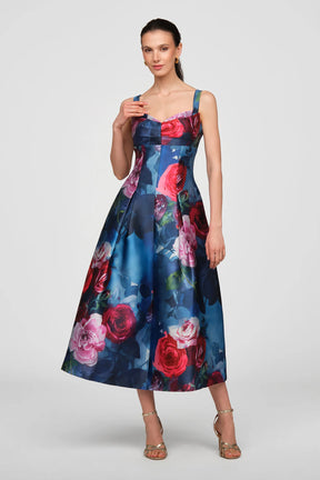Adria Tea Length Dress