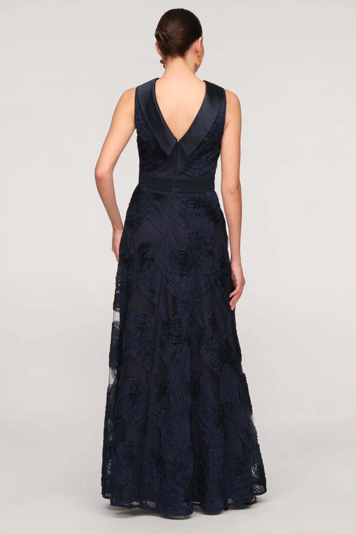 Anna Soutache A-Line Gown