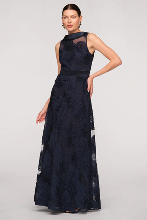 Anna Soutache A-Line Gown