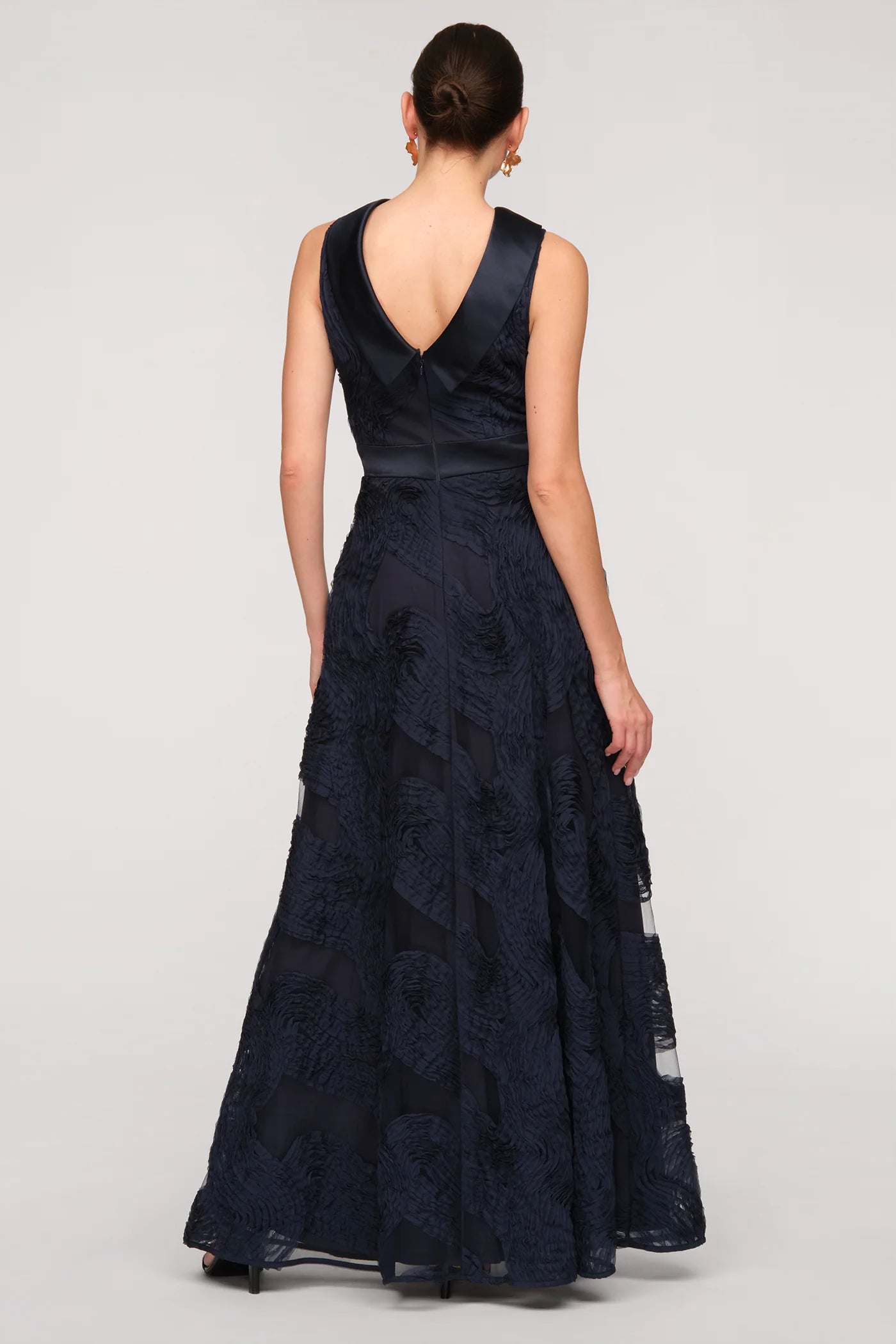 Anna Soutache A-Line Gown