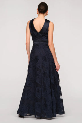 Anna Soutache A-Line Gown