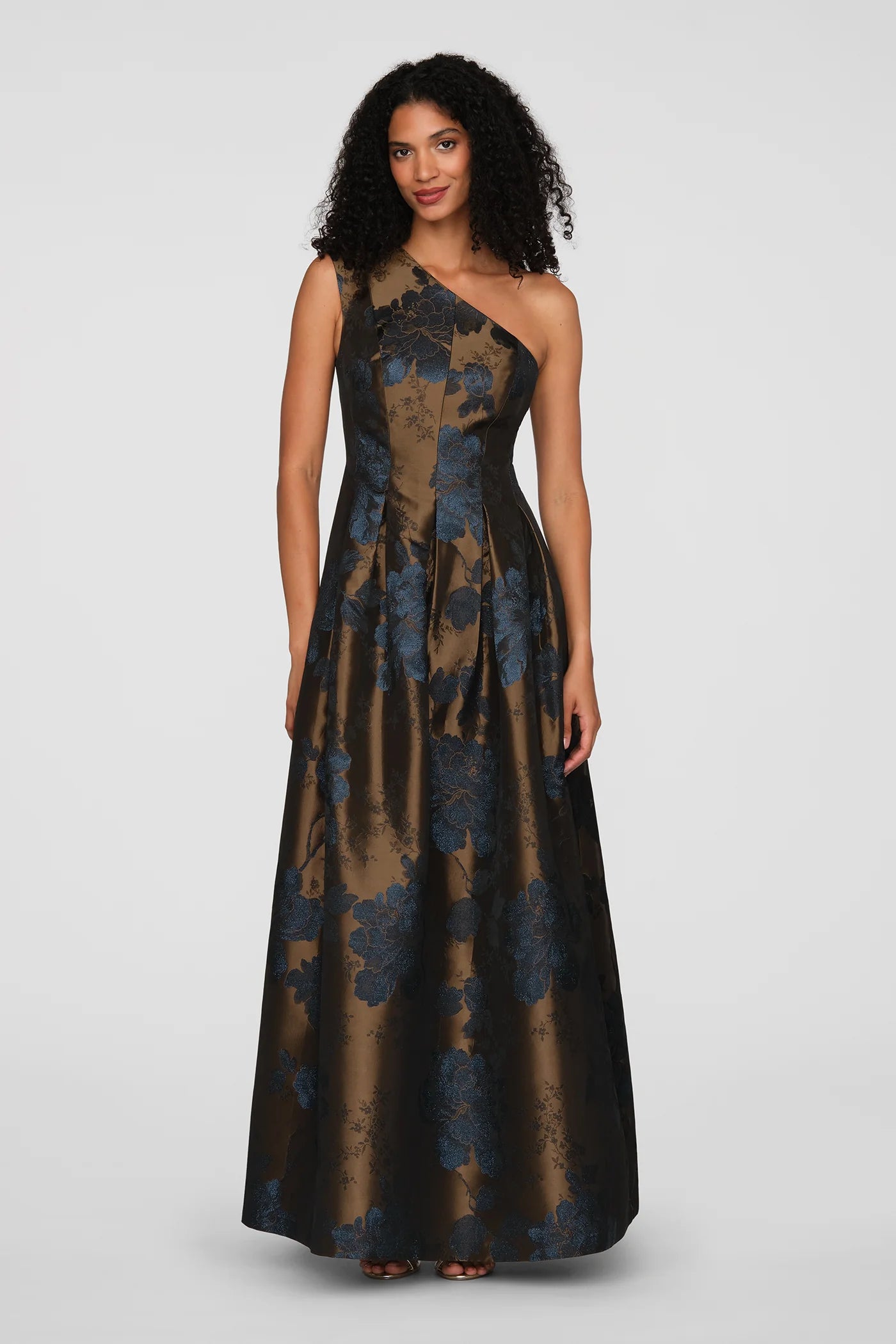 Brynlee Gold And Dark Twilight Gown