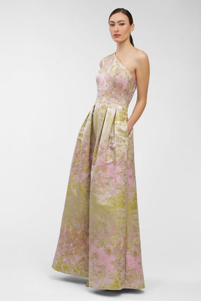 Cara One Shoulder Gown
