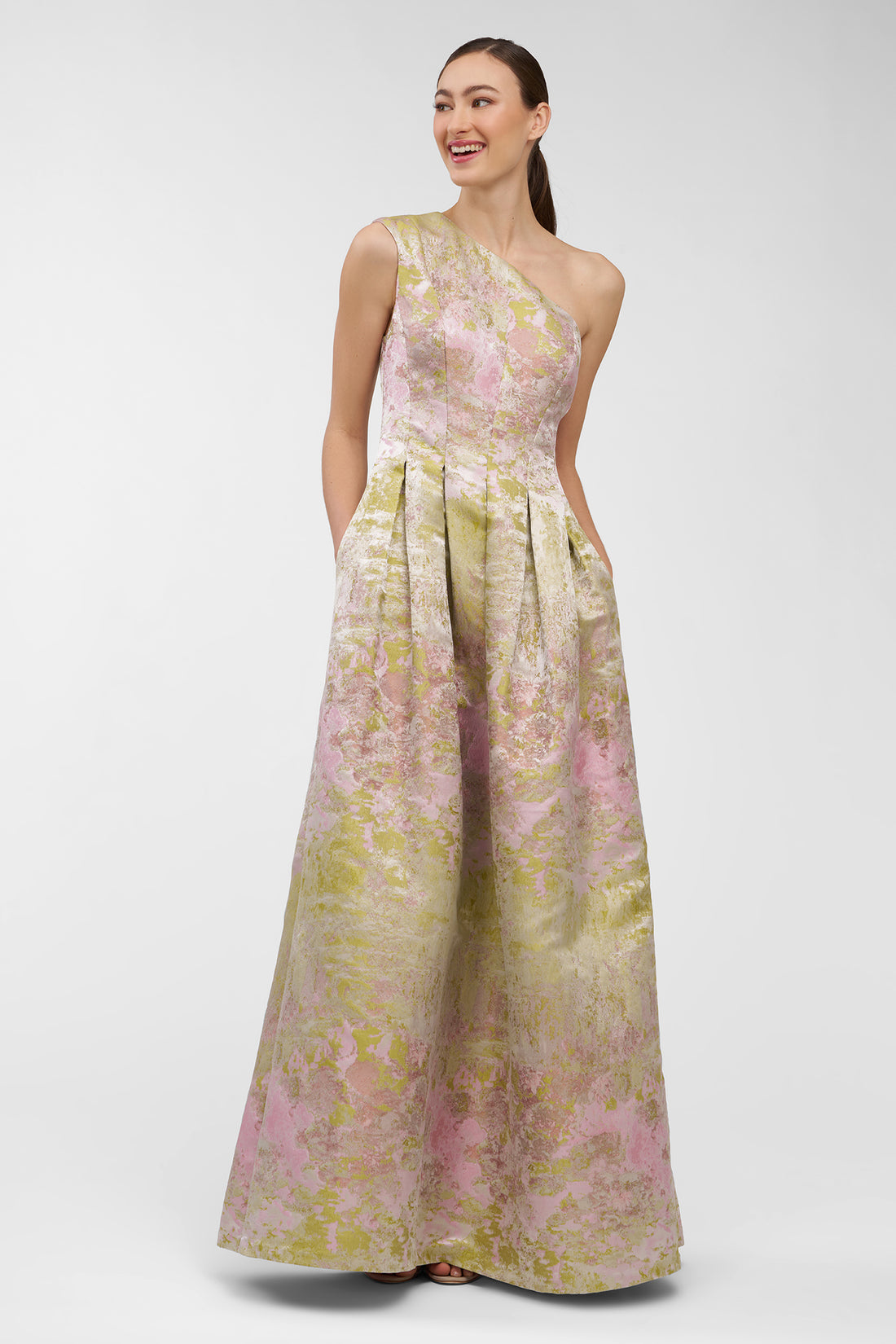 Cara One Shoulder Gown