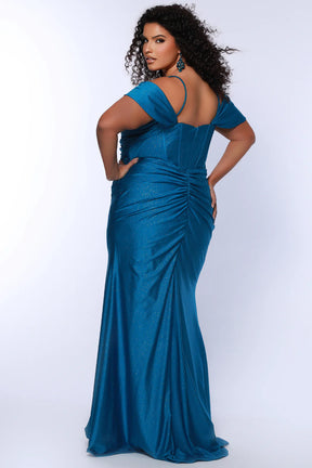 Cooler Than You Fitted Curvy Gown