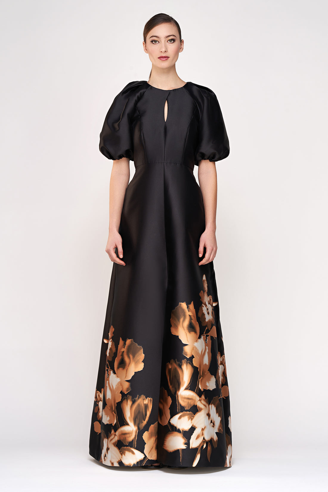 Delfina Statement Sleeve Gown