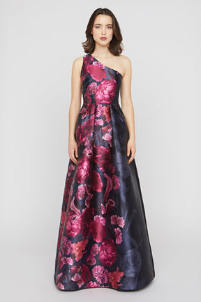 Dianna One Shoulder Gown