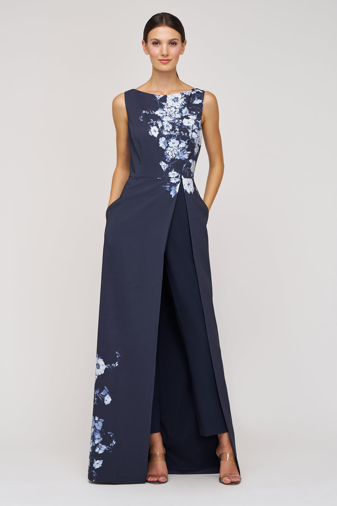Esti Midnight Blue Walk Thru Jumpsuit