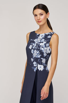 Esti Midnight Blue Walk Thru Jumpsuit