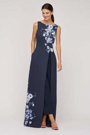 Esti Midnight Blue Walk Thru Jumpsuit