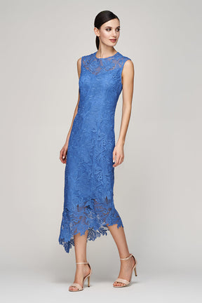 Imelda Asymmetric Midi Dress