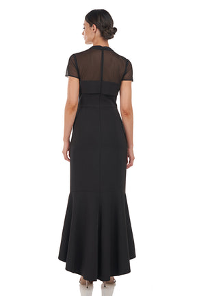 Kylie Bow High-Low Gown