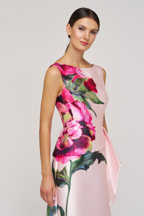 Luciana Column Gown