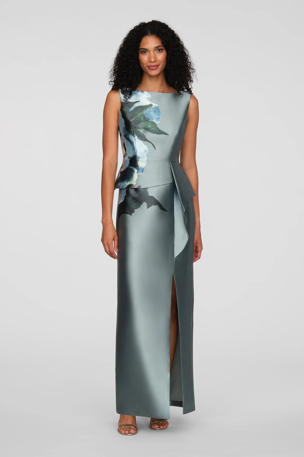 Luciana Iceberg Column Gown