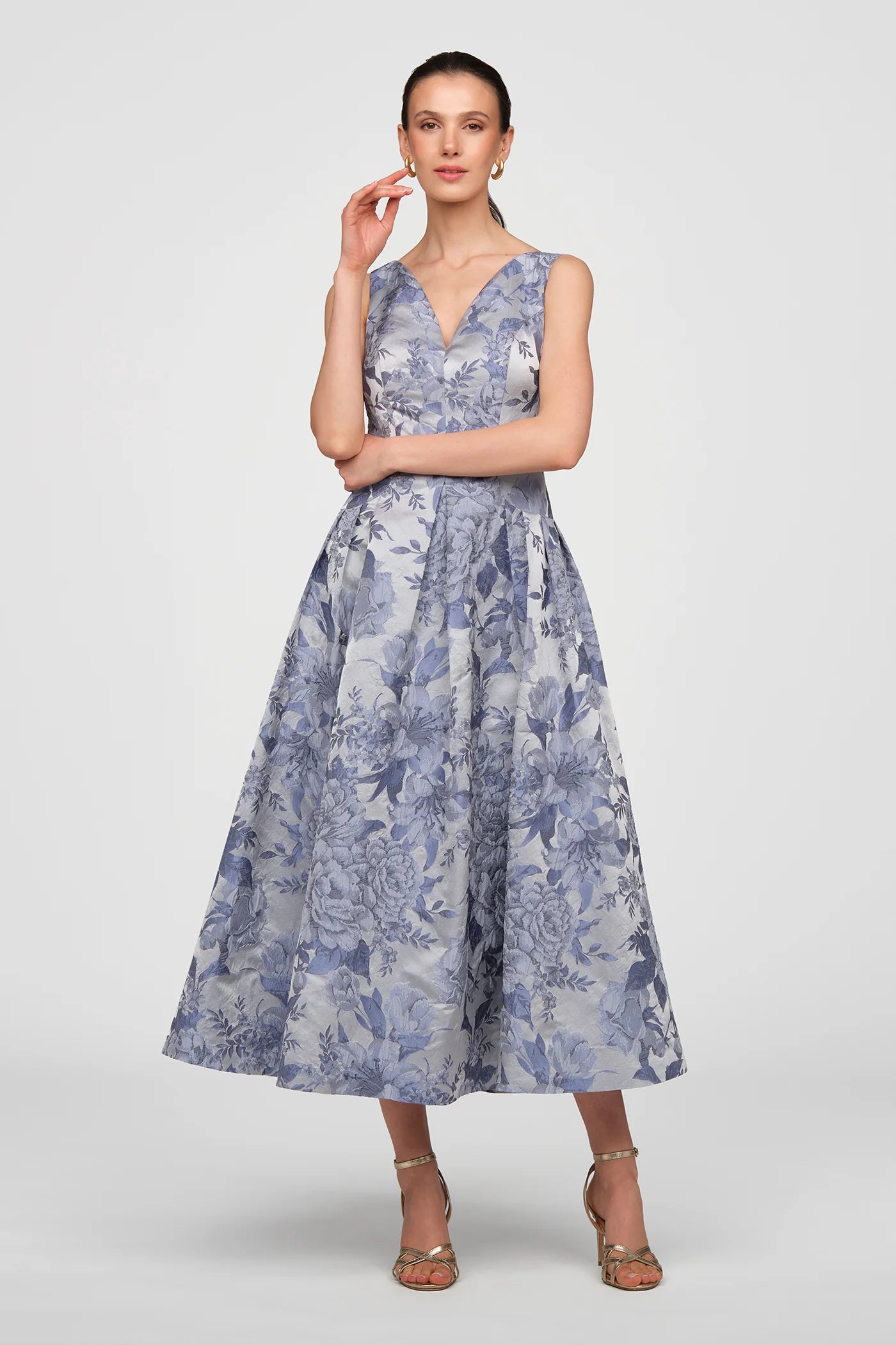 Lysandra Tea Length Dress