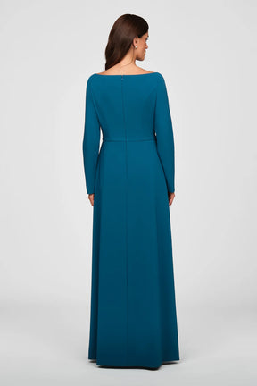Noreen Classic Teal Walk Thru Jumpsuit