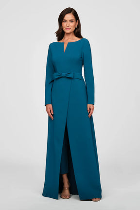 Noreen Classic Teal Walk Thru Jumpsuit