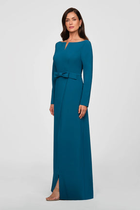 Noreen Classic Teal Walk Thru Jumpsuit