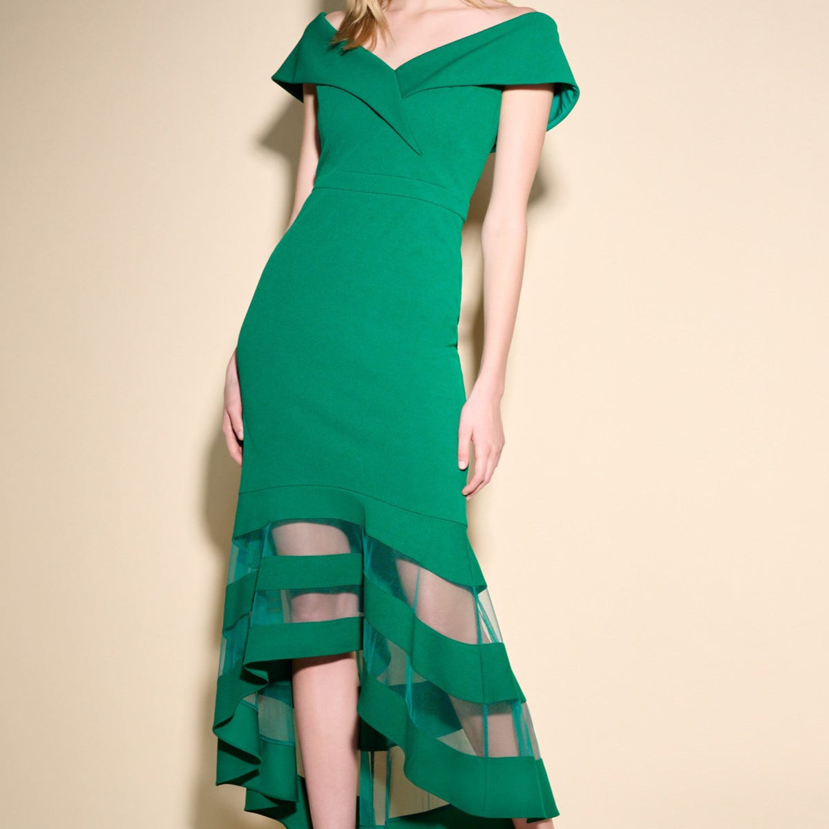 【Knuth Marf】back open sheer dress KnuthMarf back open sheer dress