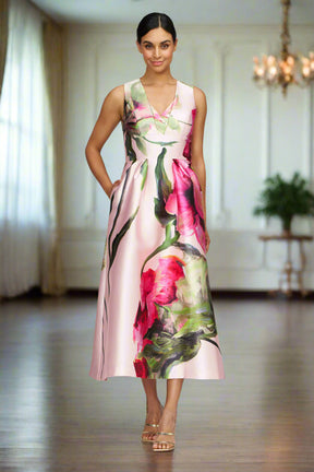 Regina Tea Length Dress
