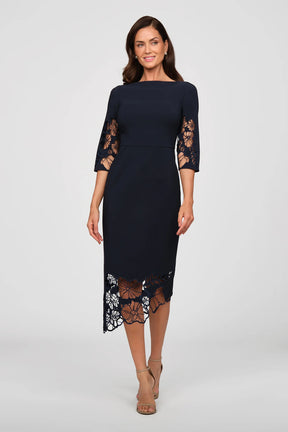 Vanna Night Sky Midi Dress
