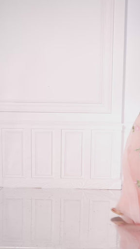 Fairytale Organza Floral Applique Ball Gown