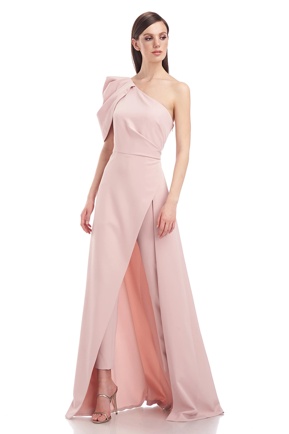 Bijou Shoulder Drape Jumpsuit