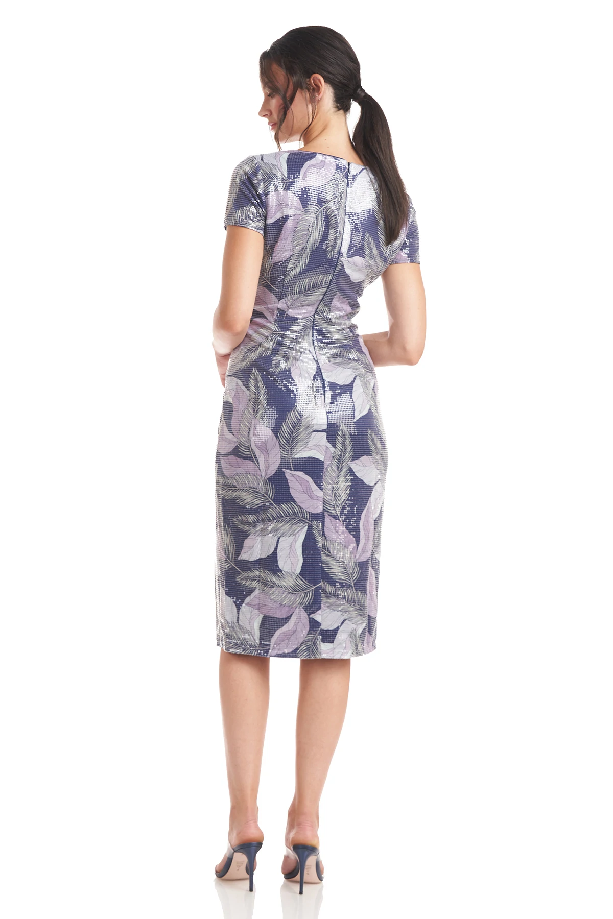 Nylah Wrap Knee Length Dress