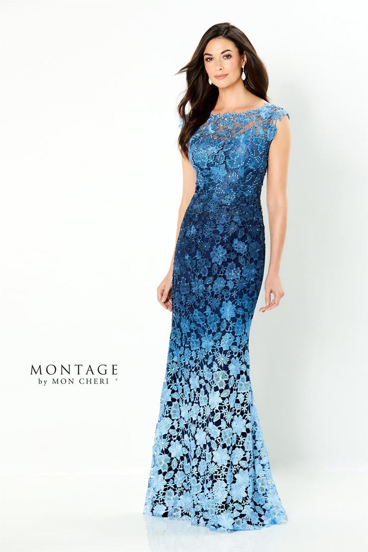 Ombre Venise Lace Gown