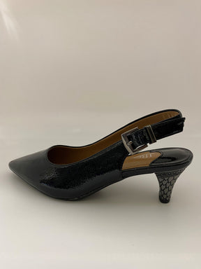 Pearlized Patent Shoe Wide