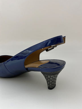 Pearlized Patent Shoe Wide